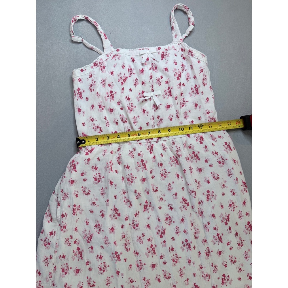 Abercrombie Kids Floral Maxi Dress Pink White Girls Size 15/16 - Picture 3 of 6